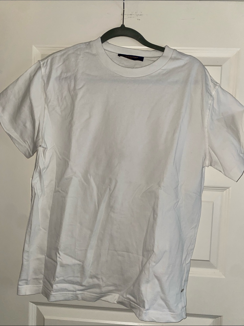 Louis Vuitton White Short Sleeve Crew T-Shirt